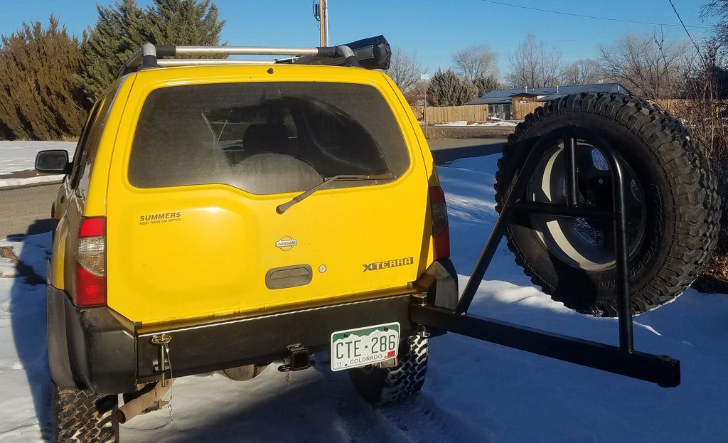 Rear Bumper with Tire Swingout 1st Gen 2000-2004